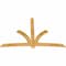 Ekena Millwork Davenport Rough Sawn Timber Gable Bracket, Western Red Cedar, 108"W x 72"H x 2"D x 6"F, 16/12 Pitch GBW108X72X0206DAV00RWR - alternate 5